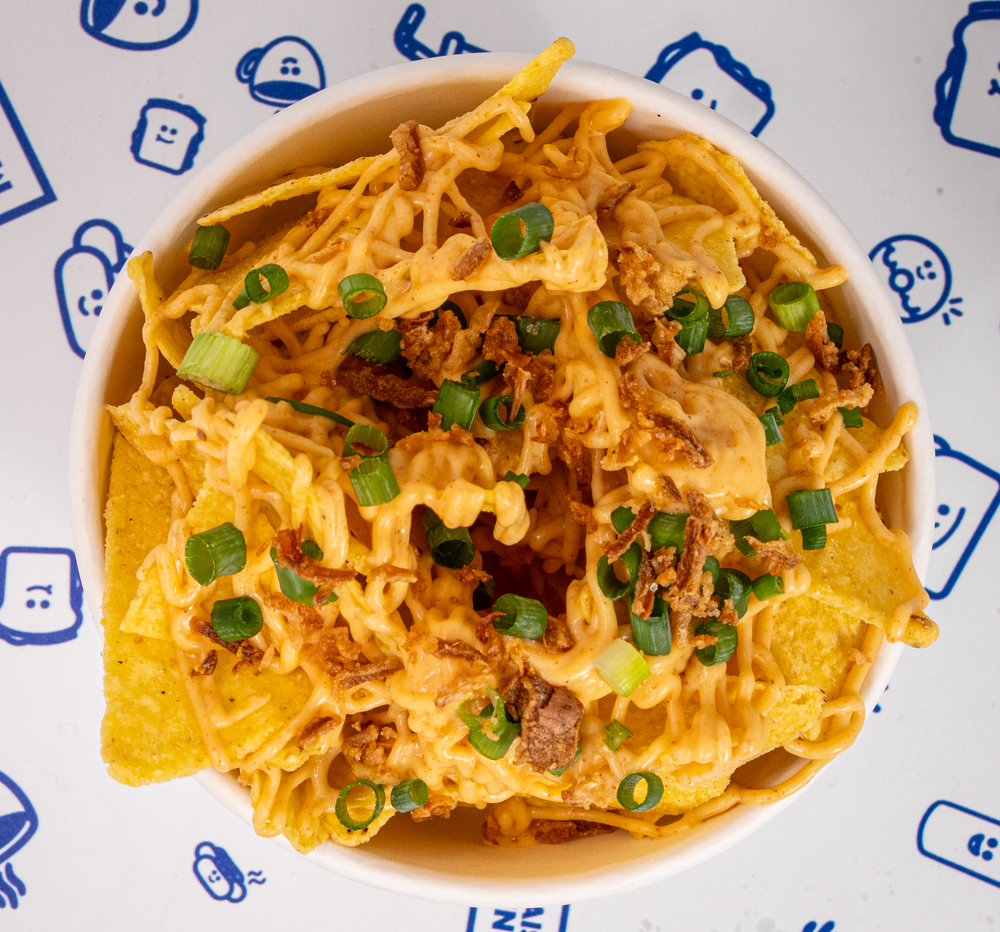 Nachos + cheddar