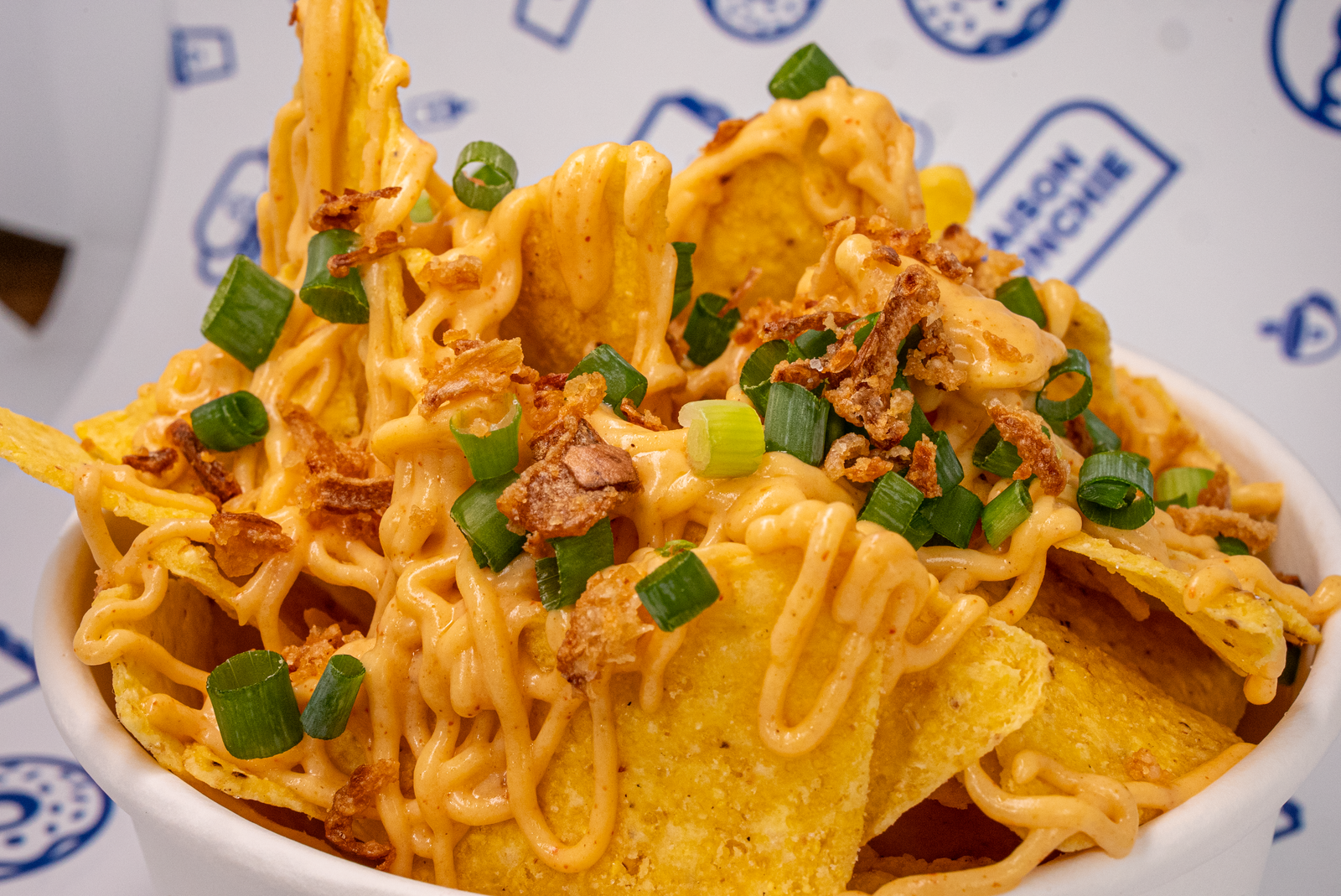 Nachos + cheddar