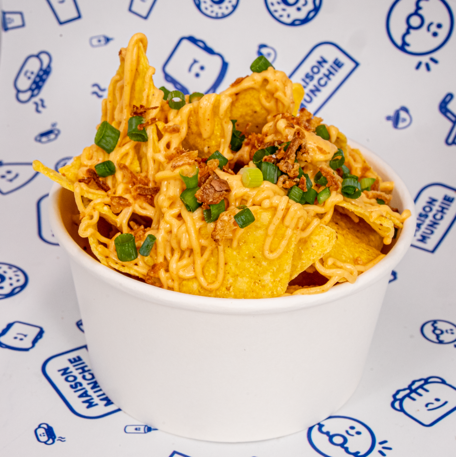 Nachos + cheddar